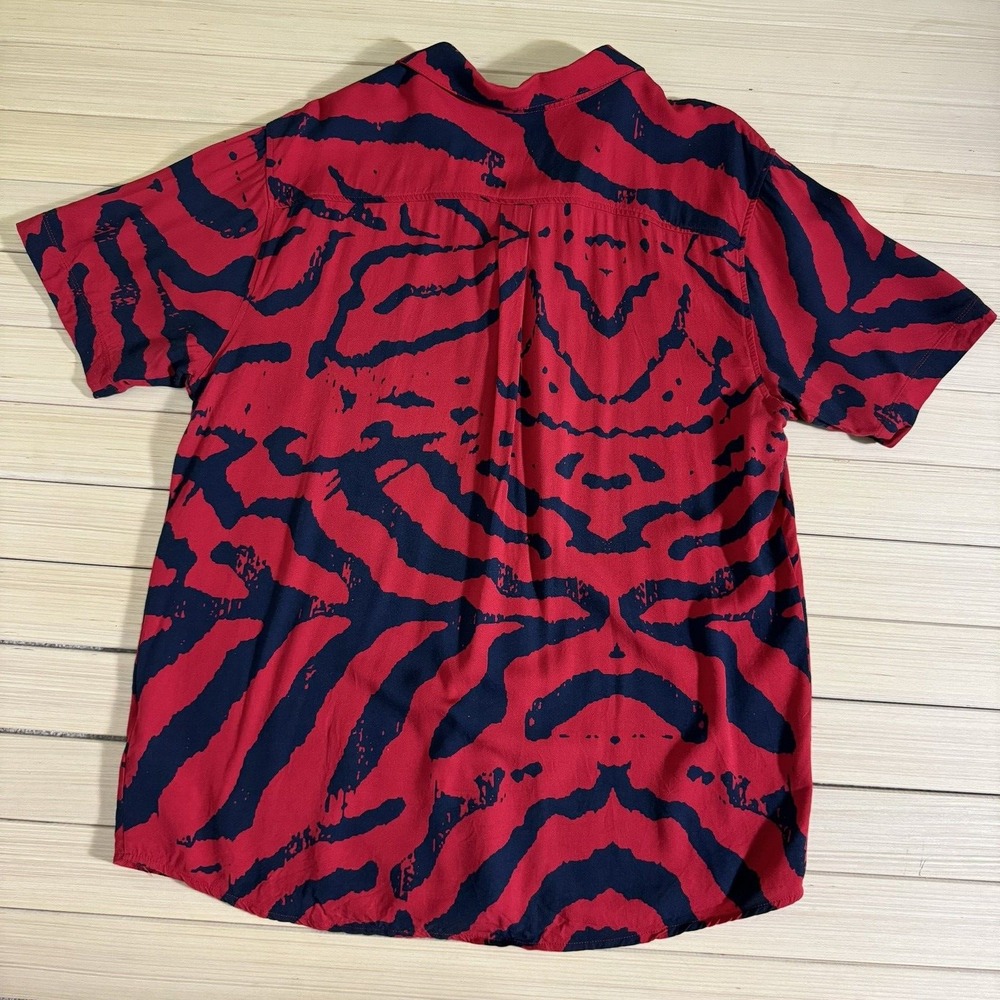 FC Barcelona Barca FCB Football Jersey Shirt Animal Print Red Black sz XXL - Picture 4 of 11